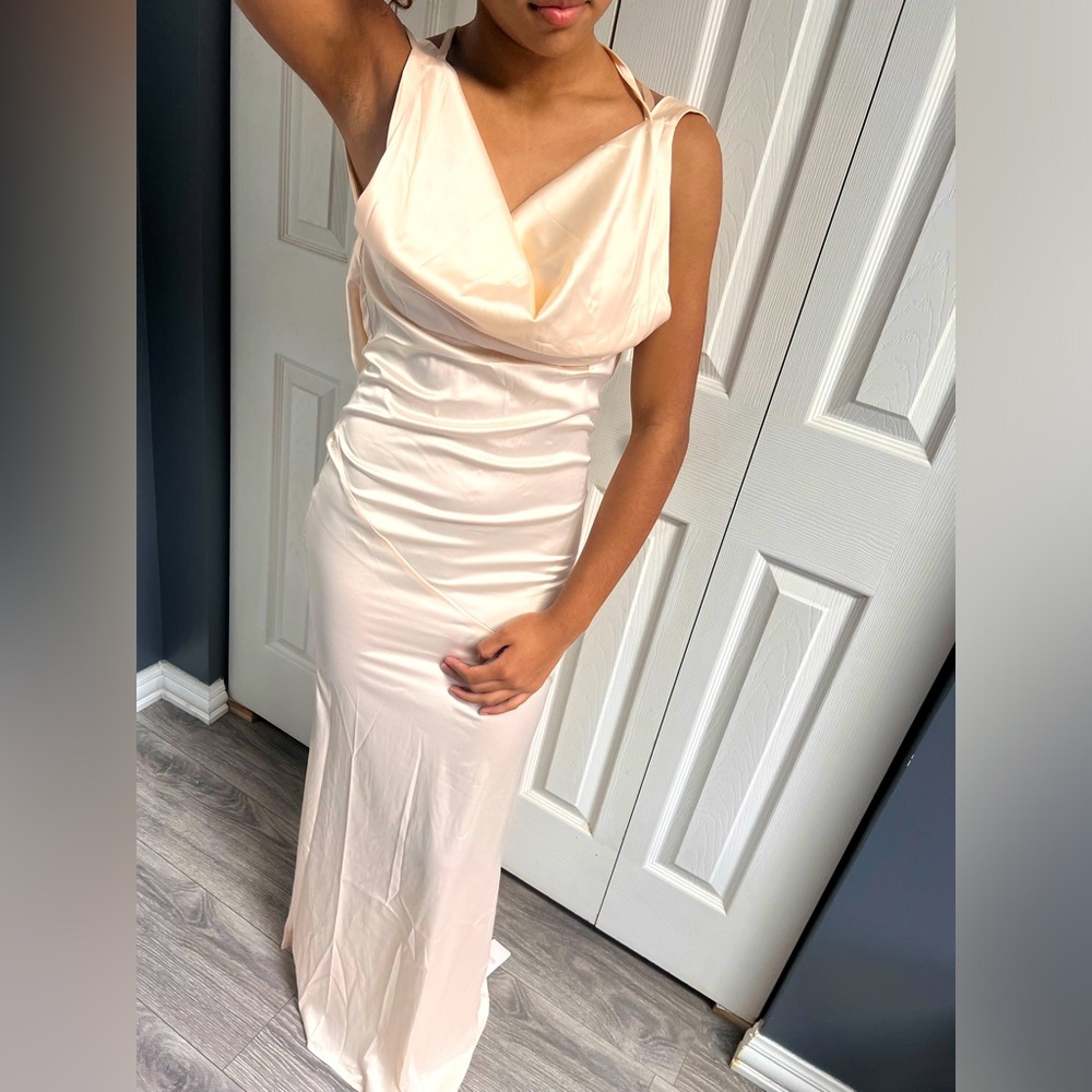 Silk cocktail dress